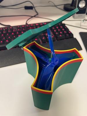 Prop case for 5" fpv props.