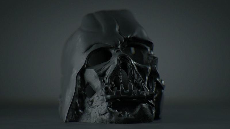 Darth Vader Melted Mask