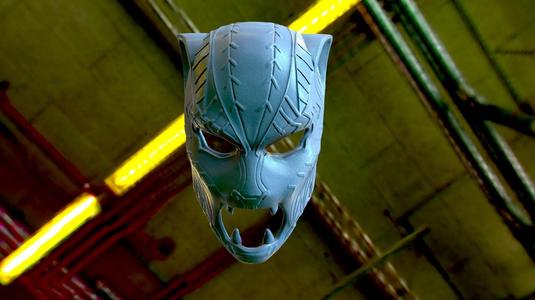 Black Panther T Challa Mask Helmet ceremonial mask