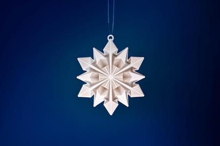 Origami Snowflake Ornament