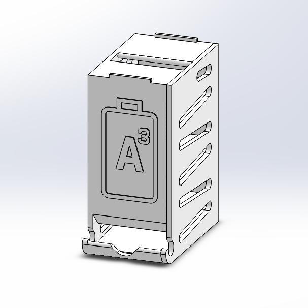 Battery Dispenser - 36x AAA - Stackable