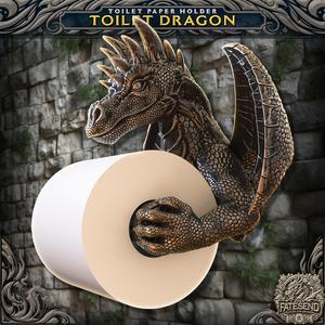 Toilet Paper Dragon - No Supports Needed