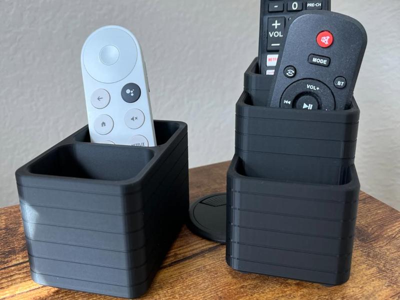 Remote Control Caddy - 3 or 2 bays