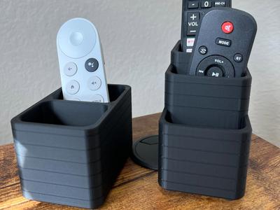 Remote Control Caddy - 3 or 2 bays