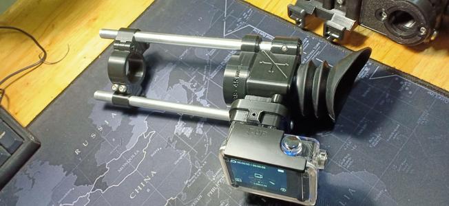 Side scope cam mount
