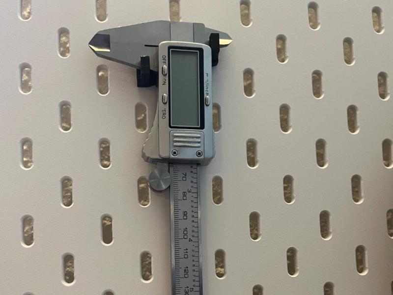 Caliper Holder for Ikea Skadis