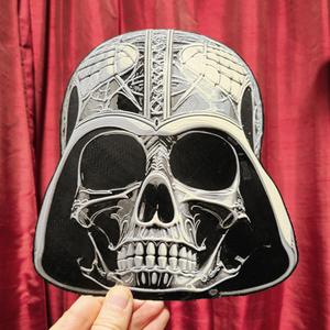 Star Wars (Inspired) "Skeleton Sith Skull" HueForge Halloween Darth Vader
