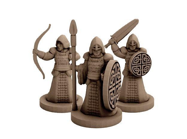 Fantasy Warriors (18mm scale)