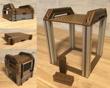 6" Rack Enclosure, Customizable