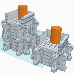 Stackable Sci-Fi Guard Tower