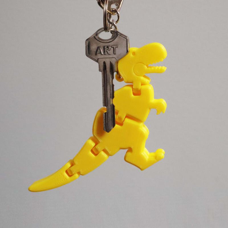 Baby T-rex Flexy Keychain