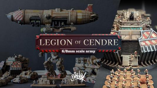 LEGION OF CENDRE KICKSTARTER LATE PLEDGE  ALL IN 