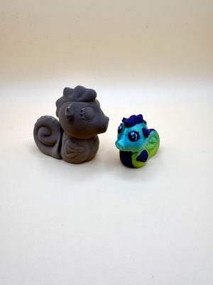 Prepainted seahorse