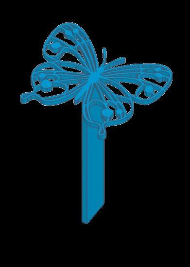 Butterfly Halo Bookmark 1.stl