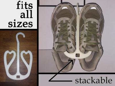 Shoe Hanger - Organize All Your Shoes Space Efficient