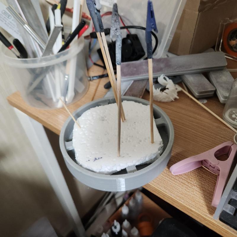 styrofoam holder