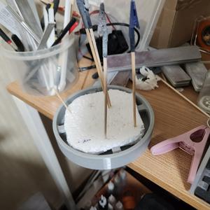 styrofoam holder