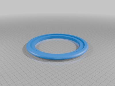 Speaker spacer for Twingo 1.  13 cm to 16 cm conversion