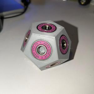 Parametric Dodecahedron Fidget Spinner