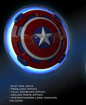 Captain America energy shield