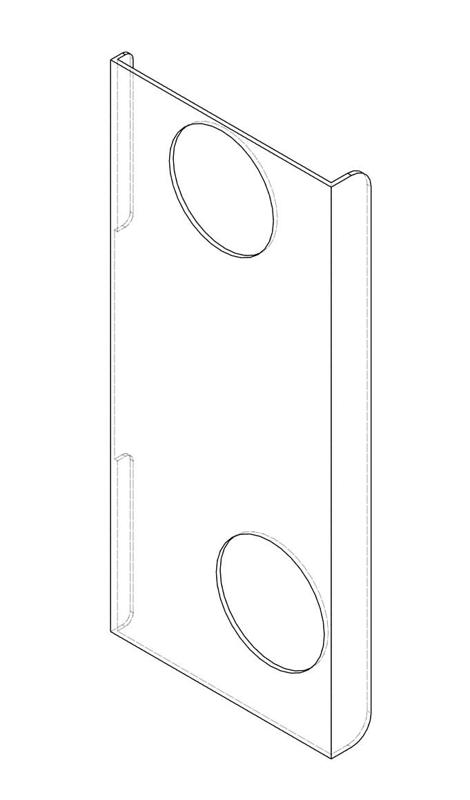Locker coin slot cover