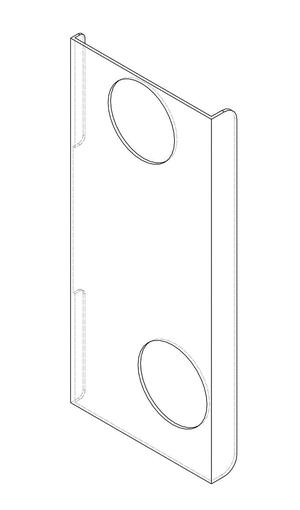 Locker coin slot cover