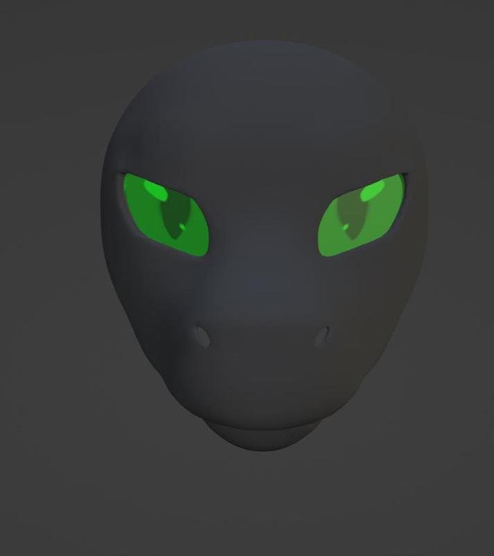 generic dragon headbase moving jaw 
