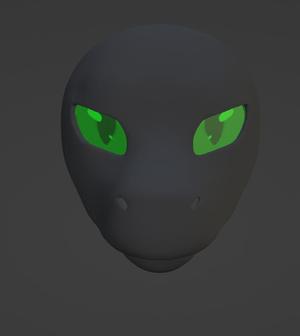 generic dragon headbase moving jaw 