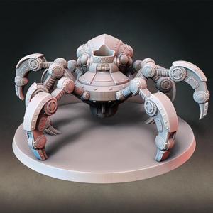 Giant Steampunk Mech Spider (15mm based mini mountable) (Presupported)