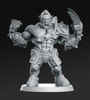 016  human ogre Fantasy Football 32mm