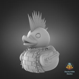 Spike Webb - the Punk Rock Duck