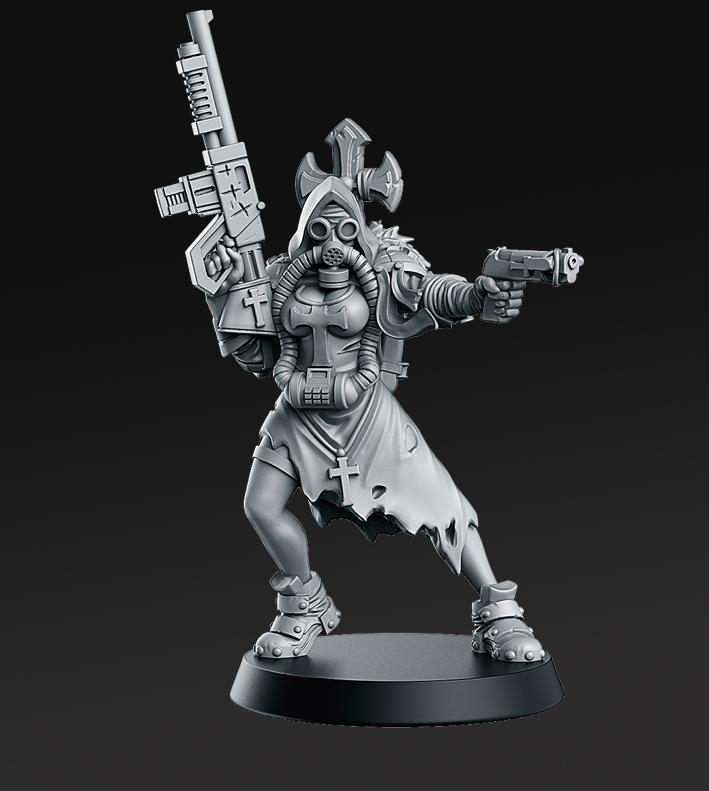 New Faith- From Wasteland - 32mm - DnD -