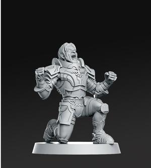 01 Human line Fantasy Football 32mm