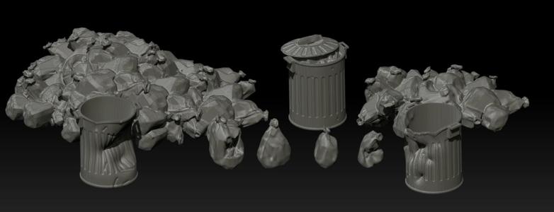 Sacs poubelles & poubelles - BUNDLE
