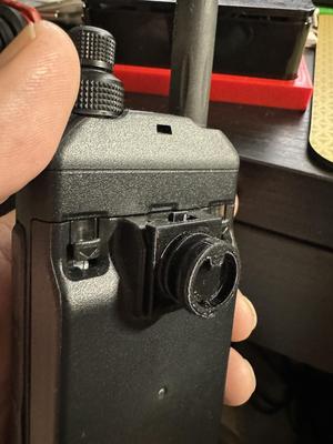Yaesu Belt Clip Adaptation for ID-50/ID-52