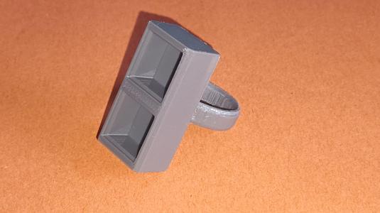 Double Keyswitch Fidget Ring