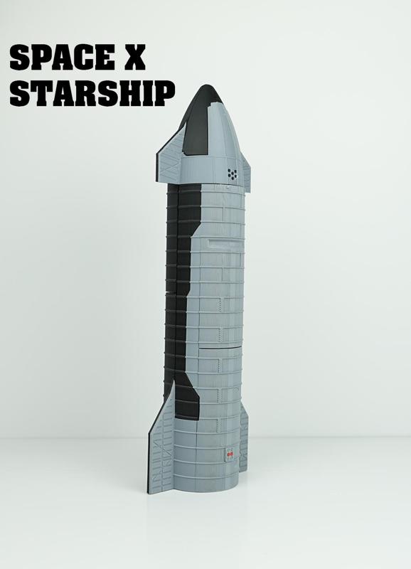 Space X Starship! (No Need for AMS, Supports!)