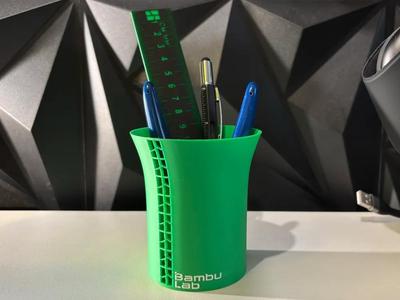 Bambu Trash Bin