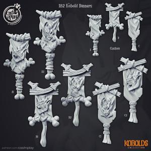 Kobold Banners (Pre-Supported)