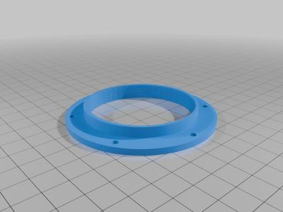 Flange 53mm P=0.75 for Photographic Lenses and Linhof lens bord