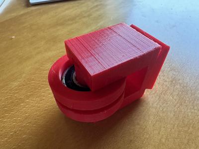 Filament guide on filament holder Ender 3 VE KE