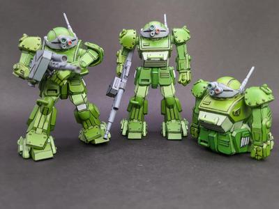 Scopedog Mecha Miniatures Bundle