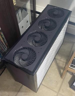 PC Fan mounting plates for homemade air filter