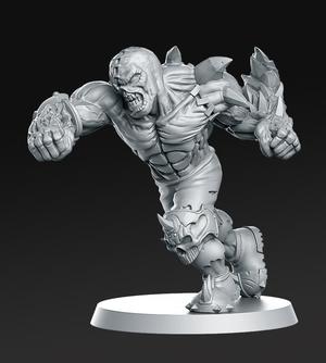 014 Eternals Flesh Golem Fantasy Football 32mm
