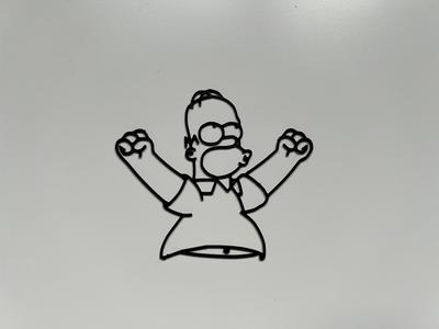 Homer Simpson Wall Art #1