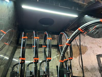LED Light Bar Mount for EnXLosure 2-Part Top Panel