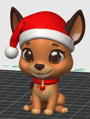 Cute Christmas Doggo