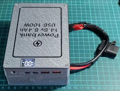 Powerbank 4S-18650x2 USB PD 100W