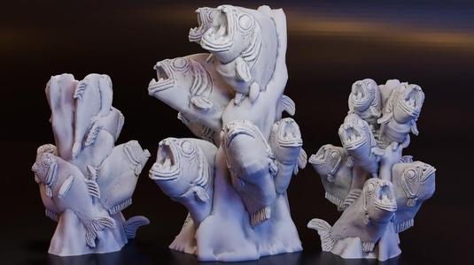 Quipper, Piranhas + Swarm (DND / TTRPG)