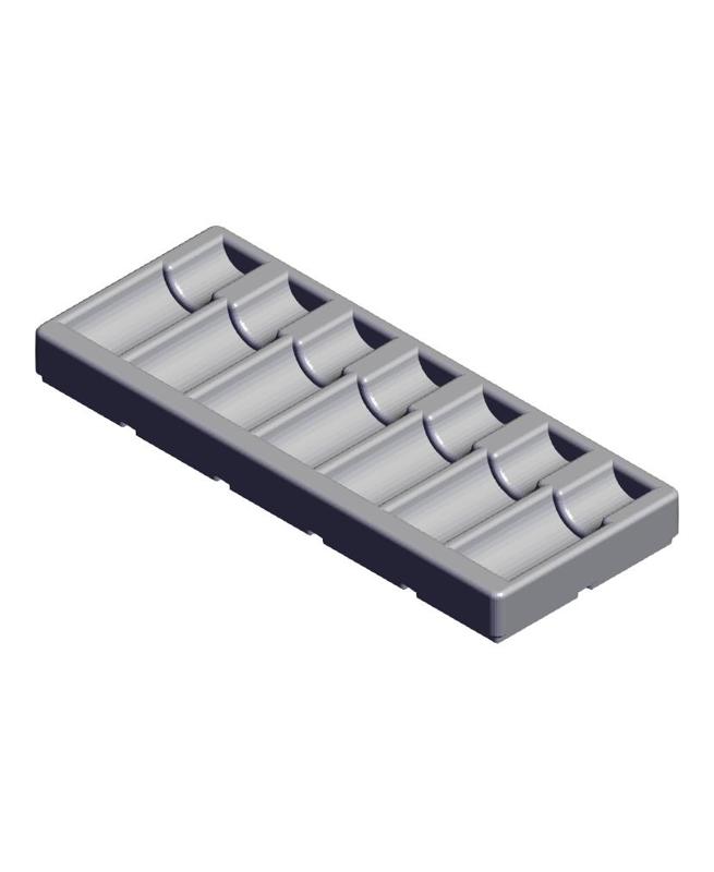 Husky 1/2" drive hex socket organizer